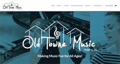 Desktop Screenshot of oldtownemusichelena.com